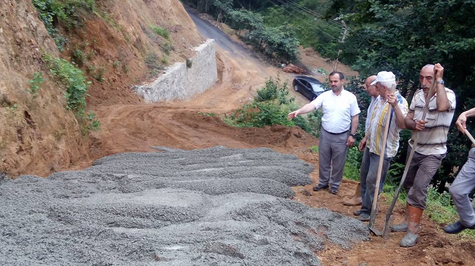 ÇAYCILAR SOĞUKSU GRUP YOLU BETONLAMASI